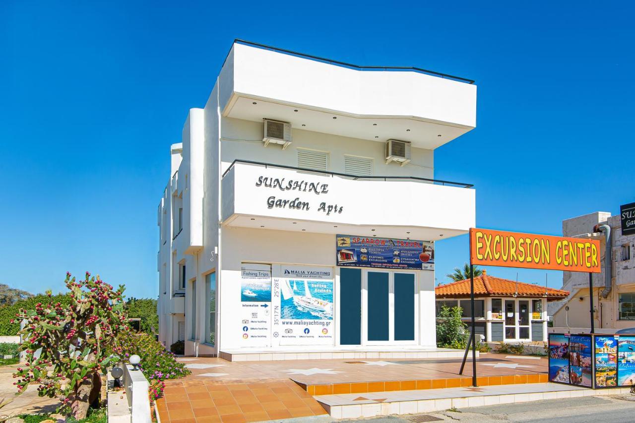 Sunshine Garden Apts Malia  Ngoại thất bức ảnh